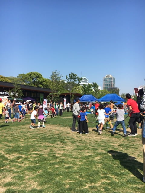 親子でてんしば決戦！チャンバラ合戦～春の陣2018～に行ってきた